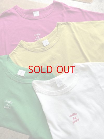 画像1: *sale40%off* nouvelles du paradis トロワ天竺 フレンチロゴTシャツ【クリックポスト（185円）発送可能】
