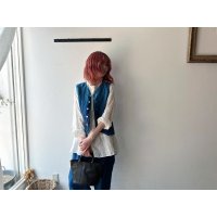 Luminaes×ちずぶるー 藍染めスーツベスト 
