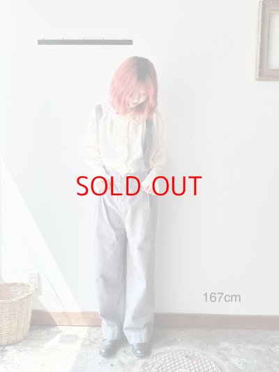 画像2: Veritecoeur サスペンダーデニムパンツ