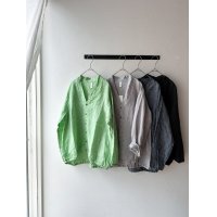 prit 66/1リネン 裾ゴムカーディガン