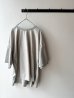 画像7: prit 30/1ハイゲージ天竺 × 80/1 タイプライター 切替５分袖Tシャツ