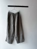 画像2: prit 40/1 フレンチリネンキャンバス パジャマパンツ (2)