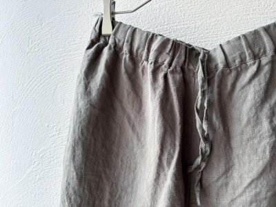 画像5: prit 40/1 フレンチリネンキャンバス パジャマパンツ
