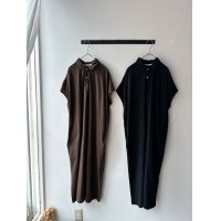 NATURAL LAUNDRY ドライカノコ ポロドルマンワンピース