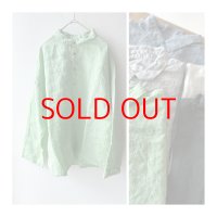 *sale30%off* prit 66/1リネン レギュラーカラールーズシャツ