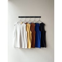 NATURAL LAUNDRY オールドコットン チビポケノースリーブ