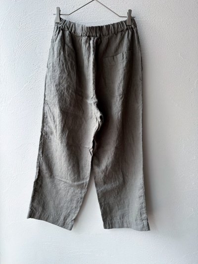 画像6: prit 40/1 フレンチリネンキャンバス パジャマパンツ