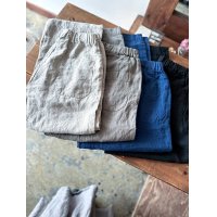 prit 40/1 フレンチリネンキャンバス パジャマパンツ
