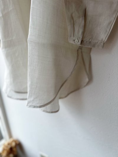 画像7: grin ラミーローン ロングシャツ【クリックポスト(185円)発送可能】