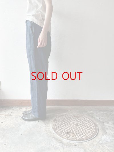 画像4: Luminaes リネン先染オーバーダイストライプ トラウザーPT