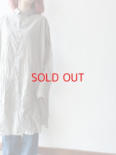 画像1: Veritecoeur チュニックシャツ