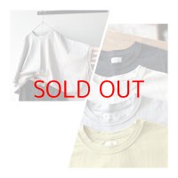 NATURAL LAUNDRY ライト度詰め天竺 ワイドドルマンT