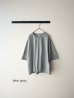 画像8: 【新色入荷】harmonie-Organic Cotton- 天竺 6ステッチ ドロップショルダー ハーフスリーブT 【クリックポスト発送可】