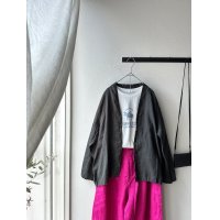 NATURAL LAUNDRY  シャンカール ファームプリント半袖Tシャツ
