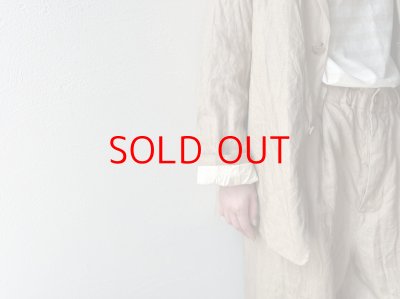 画像4: Veritecoeur リネンテーラードジャケット