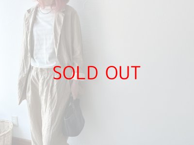 画像3: Veritecoeur リネンテーラードジャケット