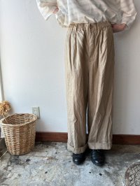 Veritecoeur リネンタックパンツ