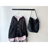 grin レースニットカーデ