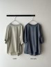 画像2: prit 100/2甘ボイル 5分ボリュームスリーブプルオーバー (2)