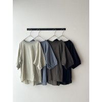 prit 100/2甘ボイル 5分ボリュームスリーブプルオーバー