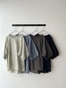 画像1: prit 100/2甘ボイル 5分ボリュームスリーブプルオーバー (1)