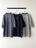 画像3: prit 50/1綿麻ブロード ５分袖スタンドカラークレリックワイドシャツ