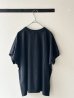 画像8: NATURAL LAUNDRY 硫化染め天竺 ドルマンリブTシャツ