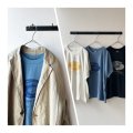 NATURAL LAUNDRY 硫化染め天竺 ドルマンリブTシャツ