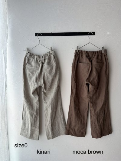 画像8: Luminaes コルトレイクリネン ブーツカットPT