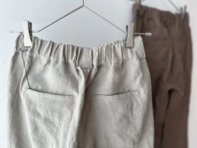 画像7: Luminaes コルトレイクリネン ブーツカットPT