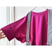nouvelles du paradis トロワ天竺 ワイドTシャツ
