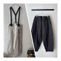 Vlas Blomme L/C Buff テーパードパンツ (unisex)