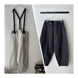 Vlas Blomme L/C Buff テーパードパンツ (unisex)