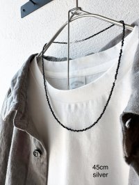 hu.hu.huu...  Karen silver combo necklace [受注生産] 