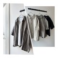 prit 40/1 フレンチリネンキャンバス 5分袖レギュラーカラーワイドシャツ