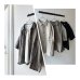 画像1: prit 40/1 フレンチリネンキャンバス 5分袖レギュラーカラーワイドシャツ (1)