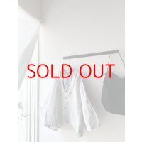 *sale30%off* prit コットンリネン交織高密度ウェザー 7分袖ボレロ【クリックポスト（185円）発送可能】