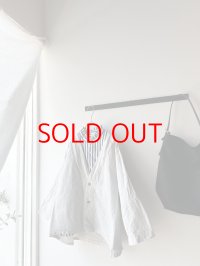 *sale30%off* prit コットンリネン交織高密度ウェザー 7分袖ボレロ【クリックポスト（185円）発送可能】