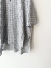 画像6: prit ポプリンワッシャーチェック ５分袖スタンドカラークレリックワイドシャツ