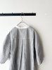 画像8: prit ポプリンワッシャーチェック ５分袖スタンドカラークレリックワイドシャツ