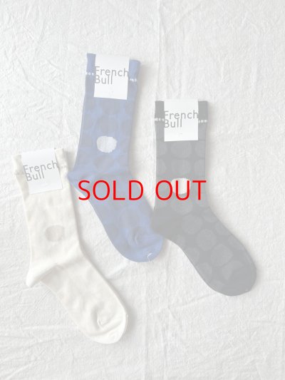 画像1: French Bull ポルカドットソックス【３足までクリックポスト可】