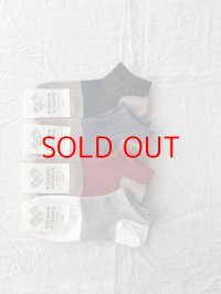 NISHIGUCHI KUTSUSHITA　リネンコットンアンクレット  S(23~25cm) 【３足までクリックポスト可】