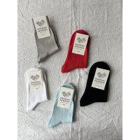 NISHIGUCHI KUTSUSHITA エジプトコットンプレーンソックス S(23~25cm) 【３足までクリックポスト可】