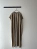 画像2: NATURAL LAUNDRY 80タイプライター ギャザーワンピース (2)