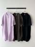 画像1: grin 60リネン スタンドロングシャツ (1)