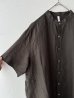 画像5: grin 60リネン スタンドロングシャツ
