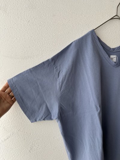 画像6: grin オーガニックエーゲ海 ポンチョ５分袖Tee