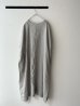 画像5: prit 60/1 フレンチリネン平織 スリーブレスビッグワンピース (5)