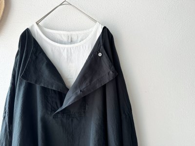 画像2: Veritecoeur ヘンリーネックシャツ