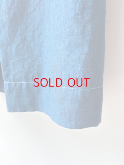 画像5:  Luminaes 藍染め リネンタックスカート